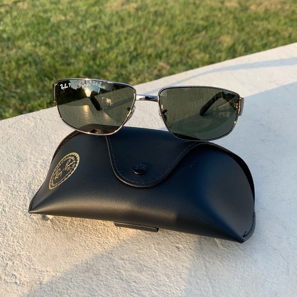 ray ban rb 3189 leather ii